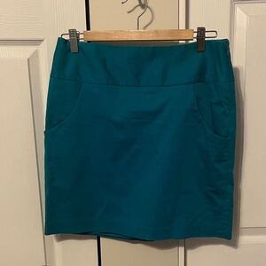 The Limited Teal Mini Skirt